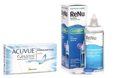 Acuvue Oasys (6 лещи) + ReNu MultiPlus 360 ml с кутия