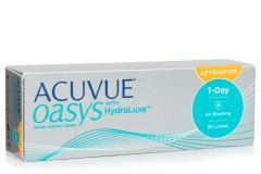 Acuvue Oasys 1-Day with HydraLuxe for Astigmatism (30 лещи)