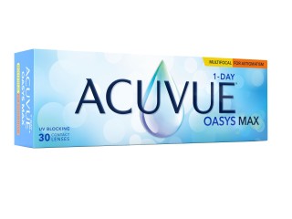 Acuvue Oasys Max 1-Day Multifocal for Astigmatism (30 лещи)