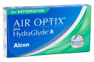 Air Optix Plus Hydraglyde for Astigmatism (3 лещи)