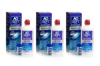 AOSEPT PLUS c Hydraglyde 3 x 360 ml с кутии