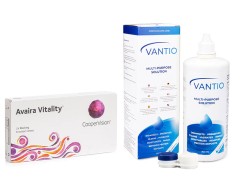 Avaira Vitality (6 лещи) + Vantio Multi-Purpose 360 ml с кутия