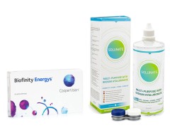 Biofinity Energys CooperVision (6 лещи) + Solunate Multi-Purpose 400 ml с кутия