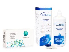 Biomedics 55 Evolution CooperVision (6 лещи) + Vantio Multi-Purpose 360 ml с кутия