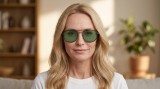 Izipizi Sun #Cruise Black Green lenses Генерирано изображение