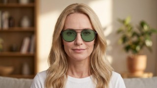 Izipizi Sun #Cruise Black Green lenses Генерирано изображение