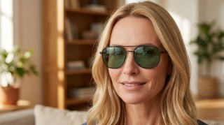 Izipizi Sun #Cruise Black Green lenses Генерирано изображение