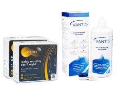 Lenjoy Monthly Day & Night (12 лещи) + Vantio Multi-Purpose 360 ml с кутия