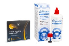Lenjoy Monthly Day & Night (3 лещи) + Oxynate Peroxide 380 ml с кутийка