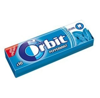 Дъвки Orbit Peppermint 14 g (бонус)
