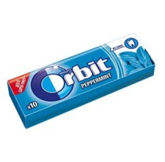 Дъвки Orbit Peppermint 14 g (бонус)