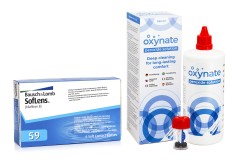 SofLens 59 (6 лещи) + Oxynate Peroxide 380 ml с кутийка